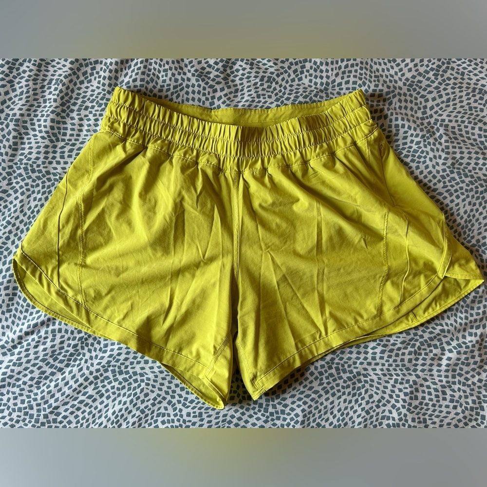 Lululemon Athletica Track That mid-rise lined shorts